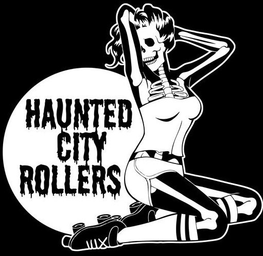 Haunted City Rollers logo